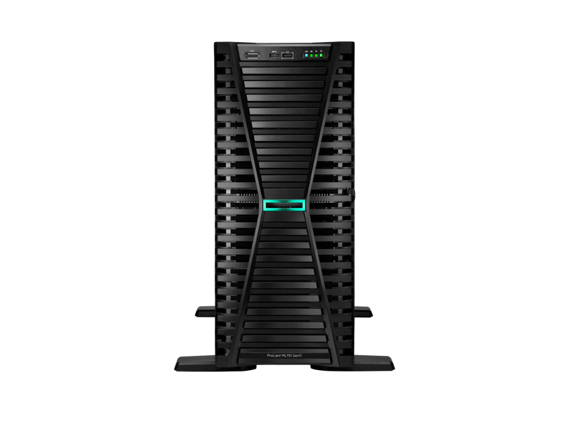 HPE ProLiant ML110 Gen11 server with one Intel® Xeon® Silver 4410Y